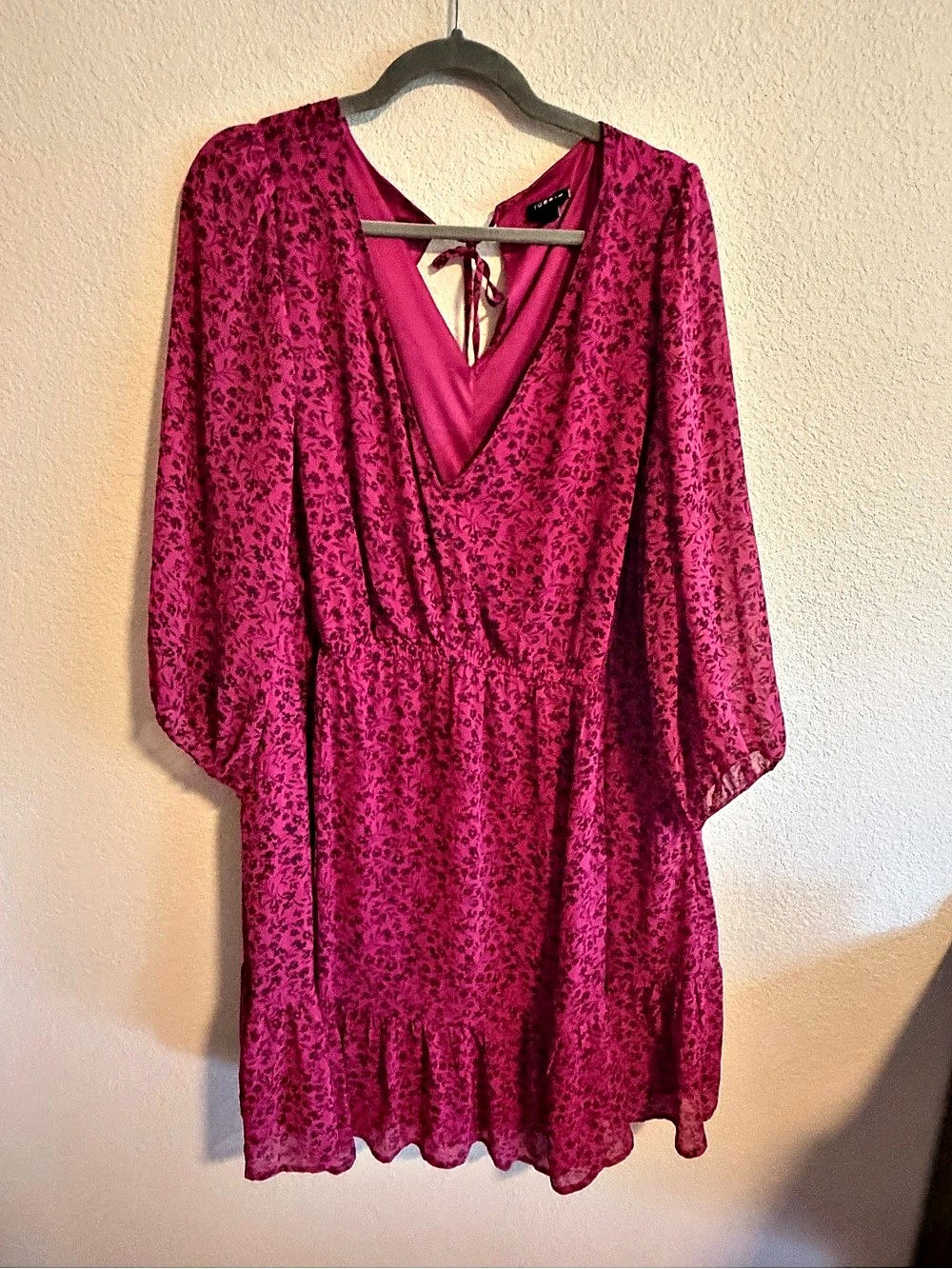 Torrid Floral Dress in Pink Size 2